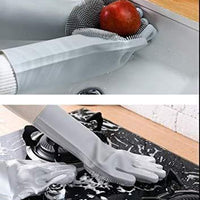 Gloves - Magic Silicone Cleaning Gloves ( 1 Pair )