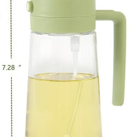 Vamor Oil Dispenser & Mist Spray Bottle, Container 500ml Multicolor(Pack of 1)