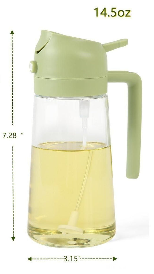 Vamor Oil Dispenser & Mist Spray Bottle, Container 500ml Multicolor(Pack of 1)